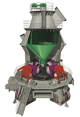 褐煤立磨結構圖 褐煤立磨結構圖